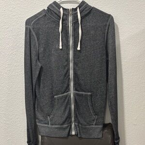 SO Men's Charcoal Zip-Up Sweater